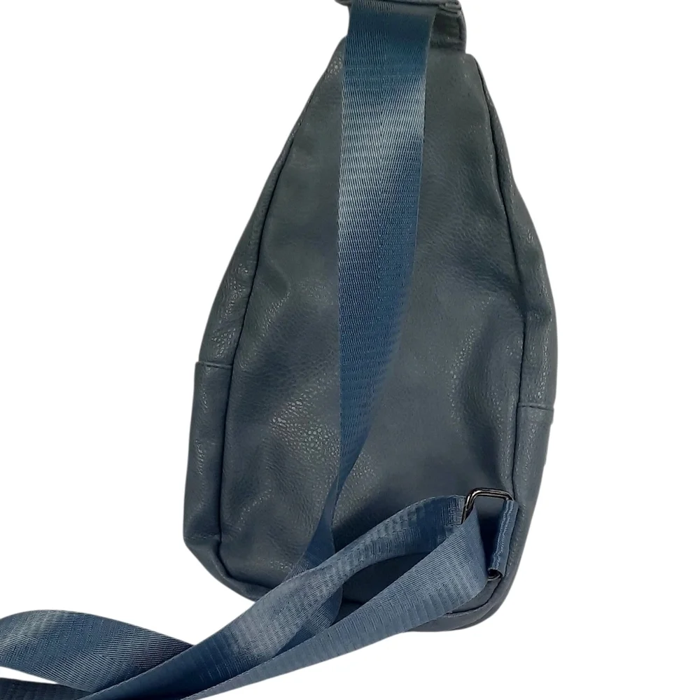 Aeropostale Mini Crossbody Backpack Bag Purse / Blue Adjustable Strap